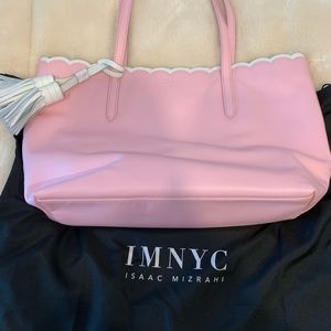 IMNYC Isaac Mizrahi leather bag